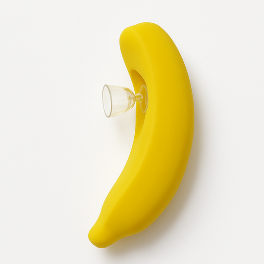 6'' Silicone Pipe Banana Shape Smoking Pipe