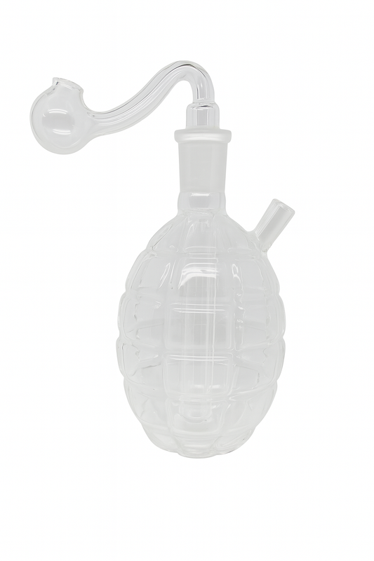 4.5'' Transparent Granade Shaped Oil Bongs