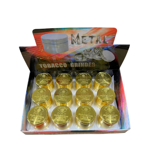 40mm Gold Plated Metal Grinder