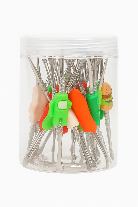 Wax DAB Sculpting Tool 120mm Spoon Stainless Steel with Silicone