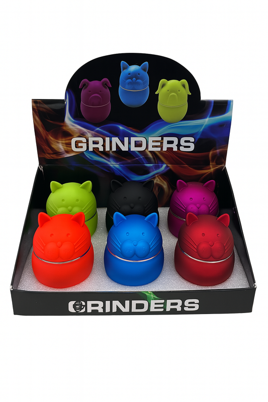 Cute Cat face Metal Grinder