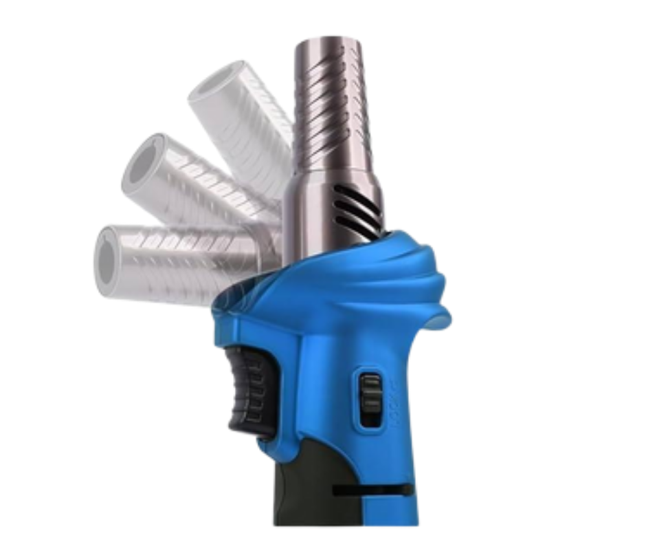 Butane Torch Lighter with Adjustable Head