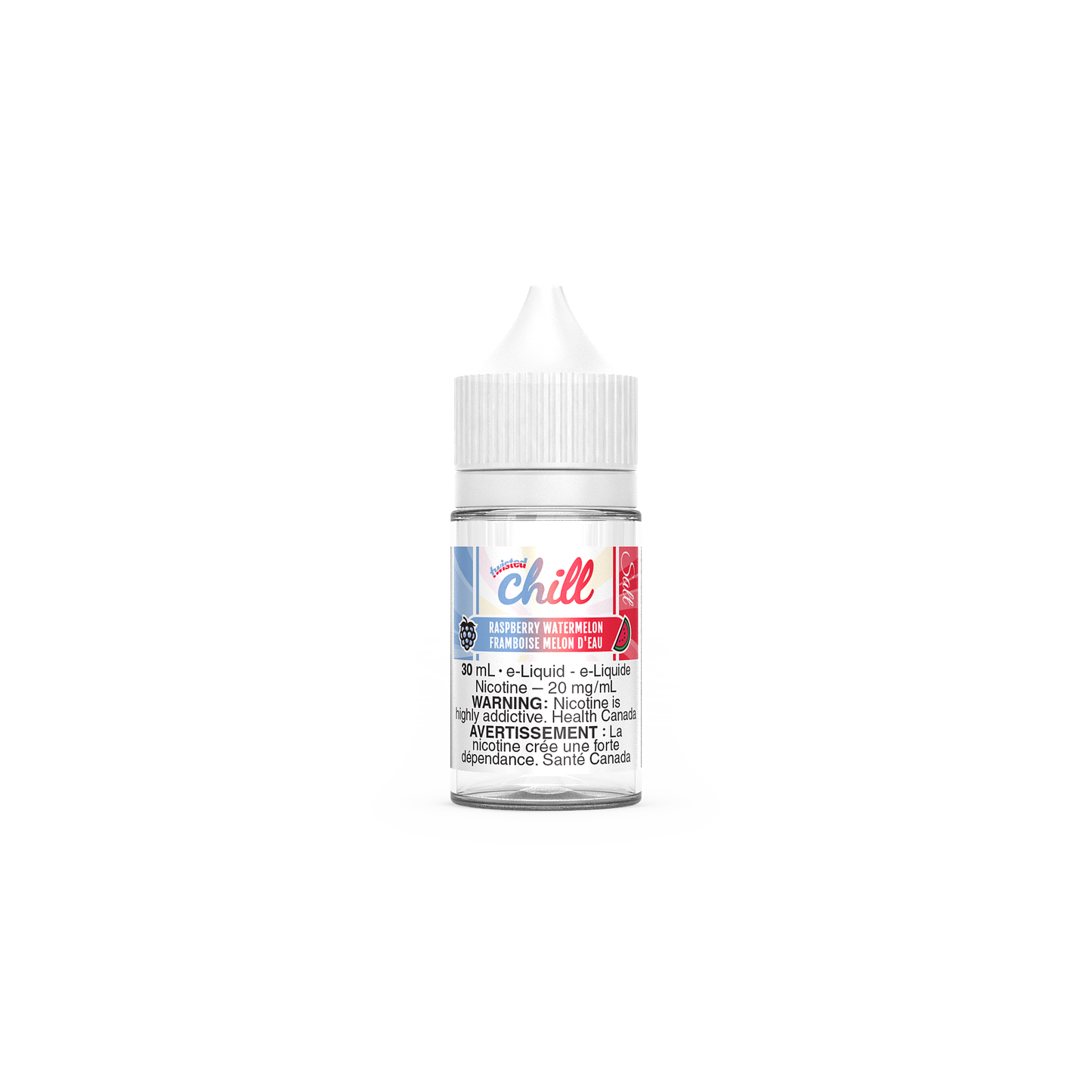 RASPBERRY WATERMELON BY CHILL TWISTED SALT NIC-20MG