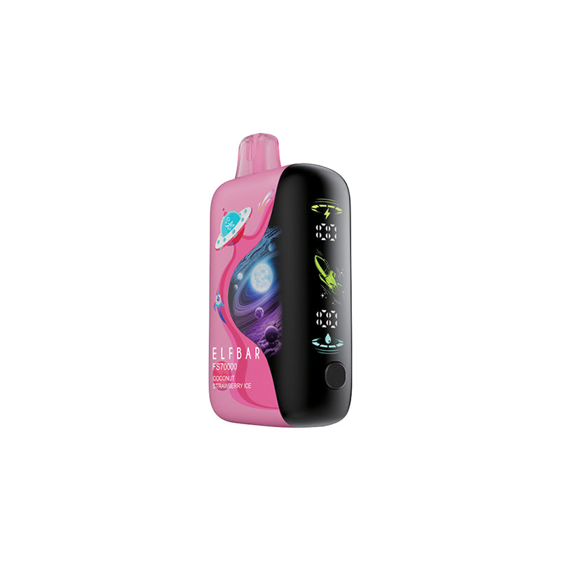 ELFBAR FS70K DISPOSABLE - COCONUT STRAWBERRY ICE