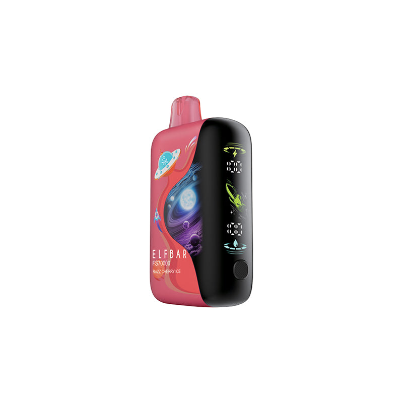 ELFBAR FS70K DISPOSABLE - RAZZ CHERRY ICE