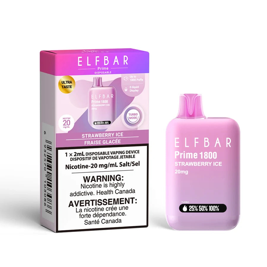 ELFBAR Prime 20mg - Strawberry Ice