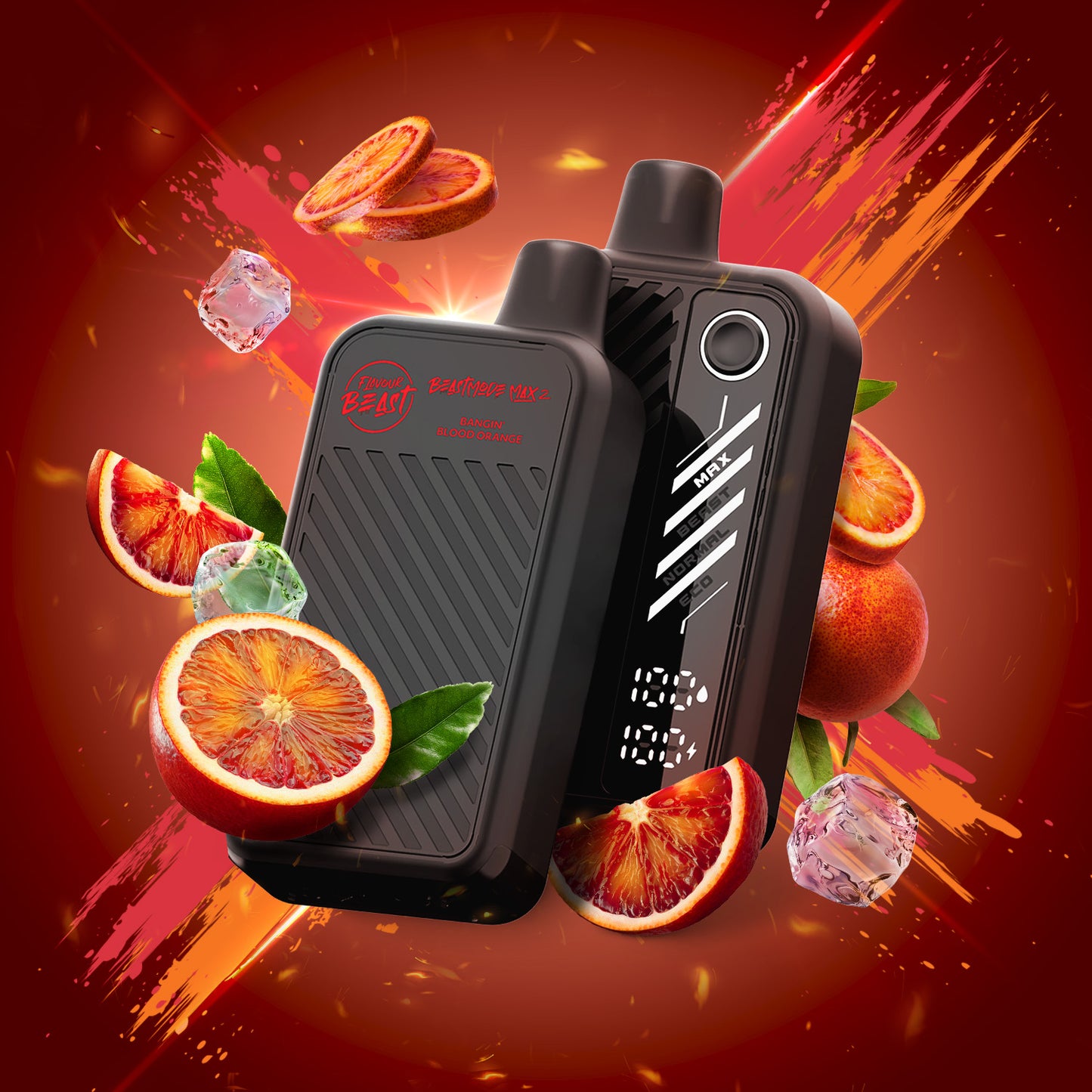 Flavour Beast Beast Mode Max 2 – Bangin’ Blood Orange