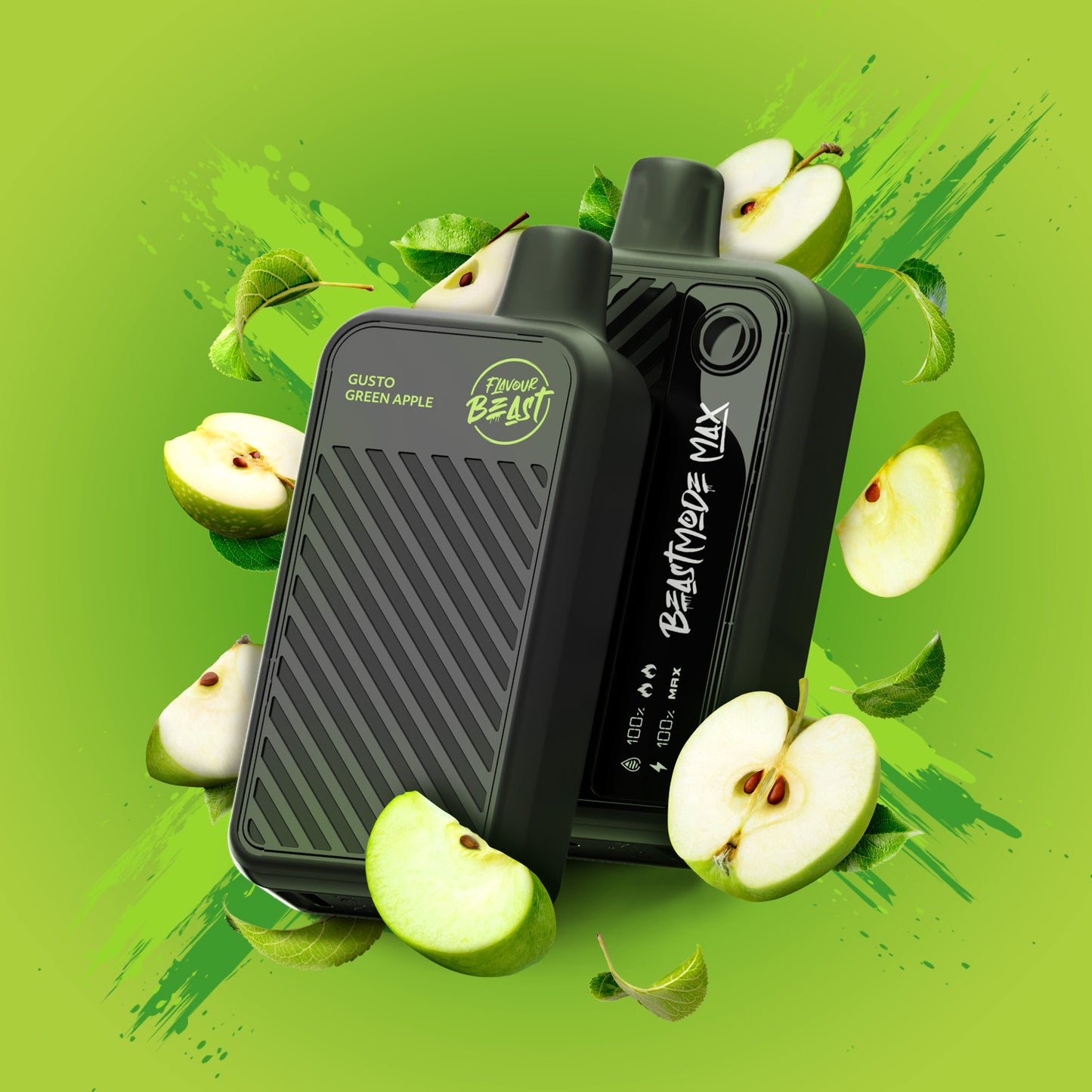 Flavour Beast Beast Mode Max-Gusto Green Apple
