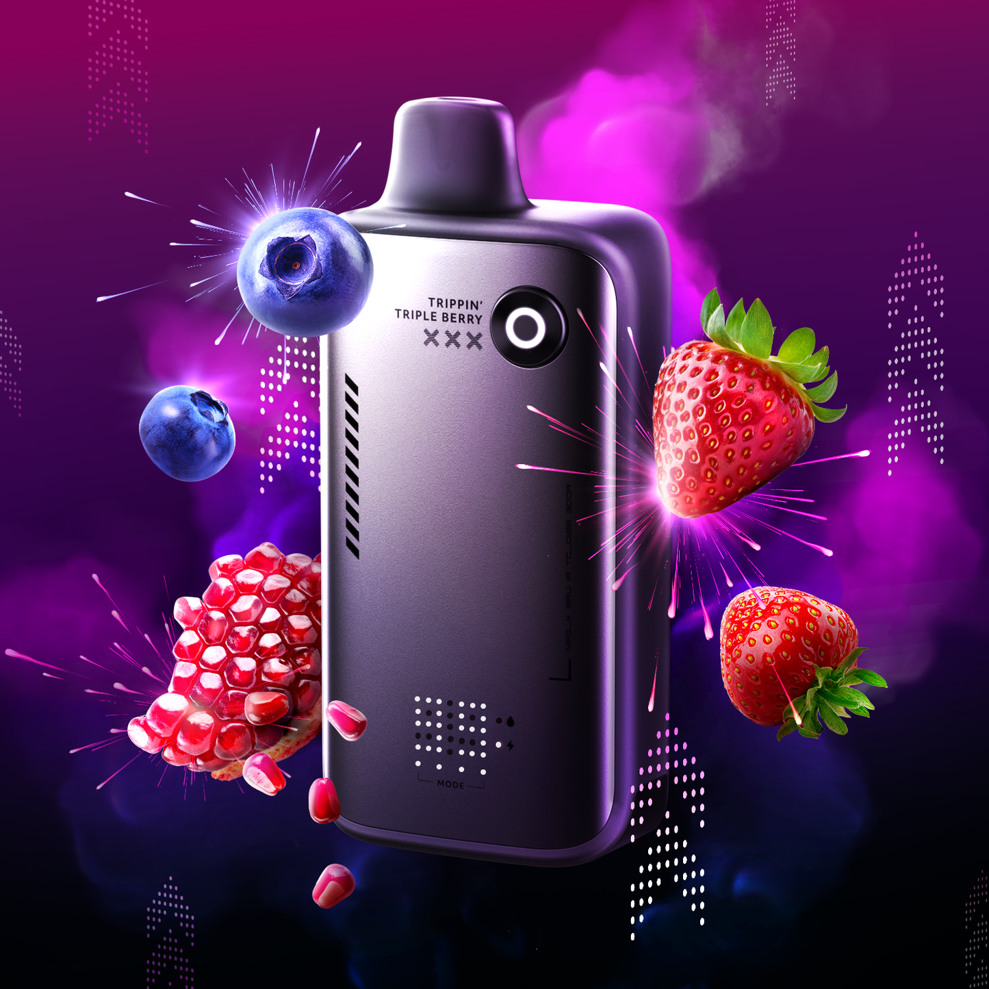 Flavour Beast Alpha Disposable - Trippin' Triple Berry