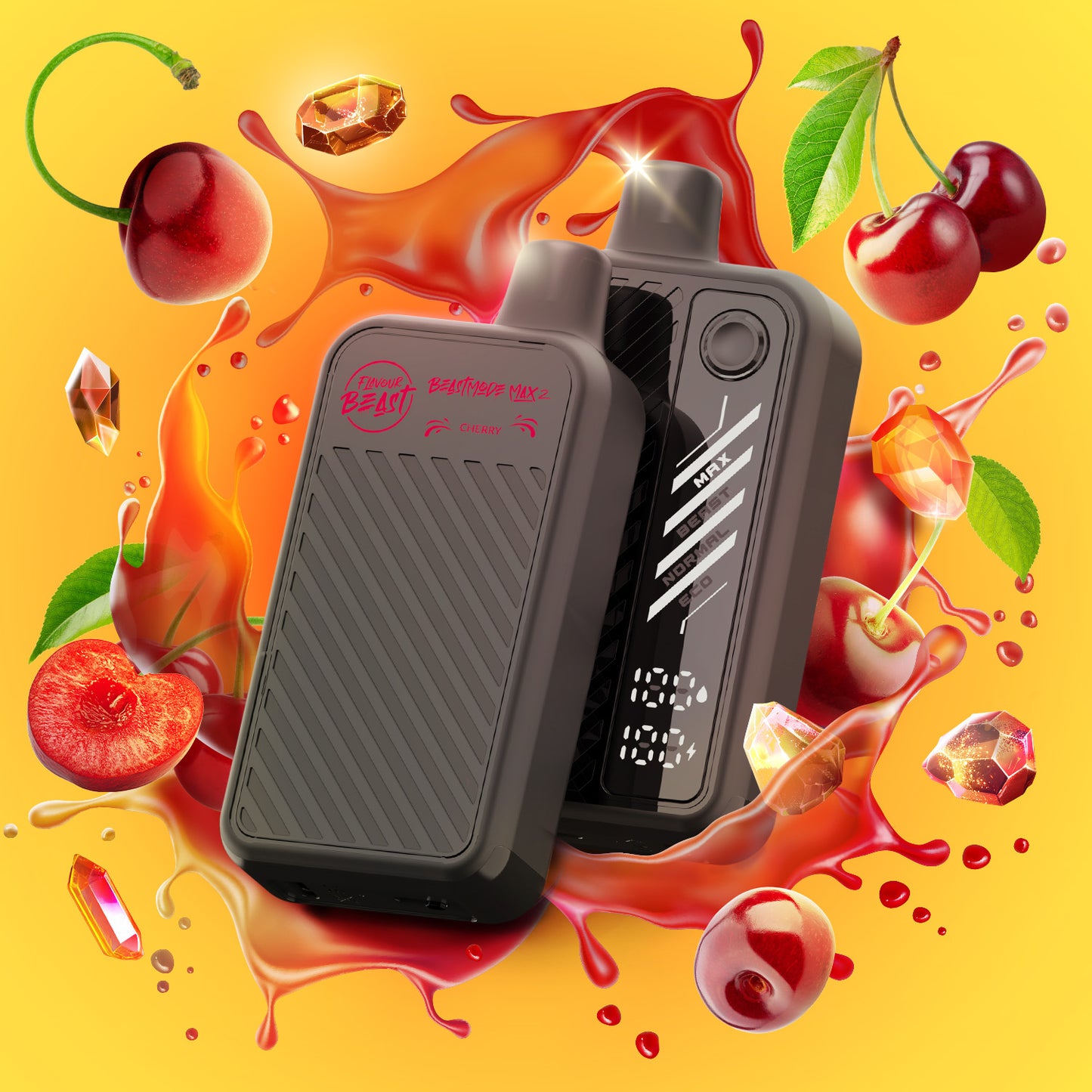 Flavour Beast Beast Mode Max 2-Gushin Cherry