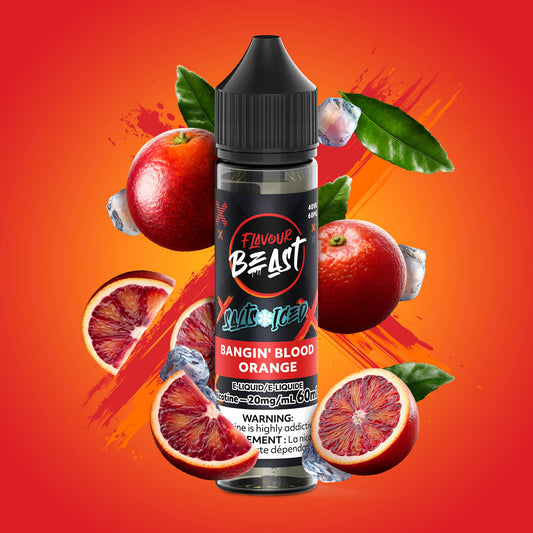 Flavour Beast E-Liquid - Bangin' Blood Orange Iced