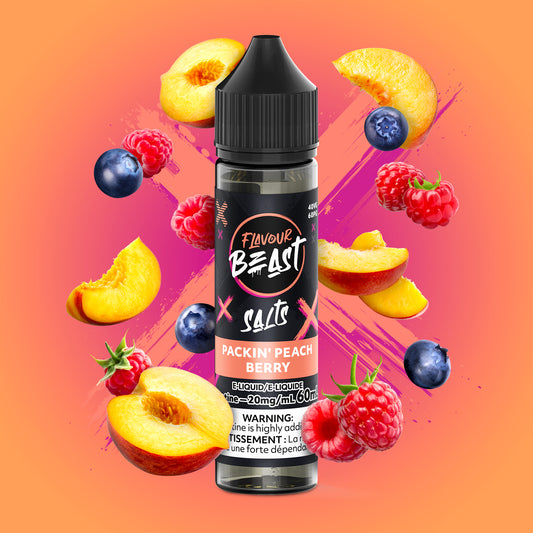 Flavour Beast E-Liquid - Packin' Peach Berry