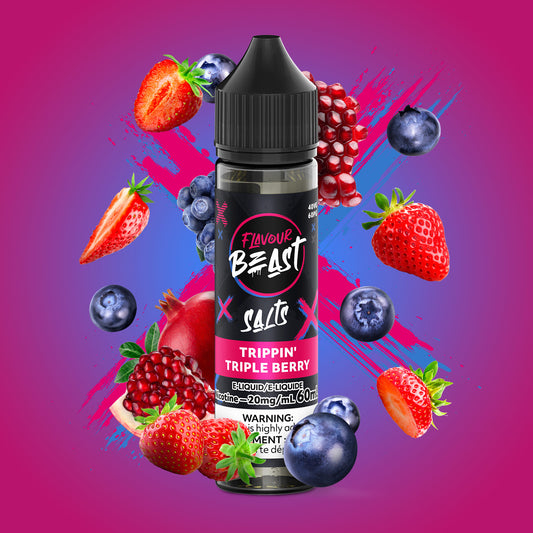 Flavour Beast E-Liquid - Trippin' Triple Berry
