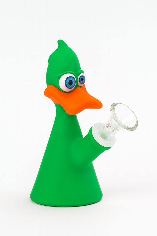 5.75" Silicone Duck Water Pipe