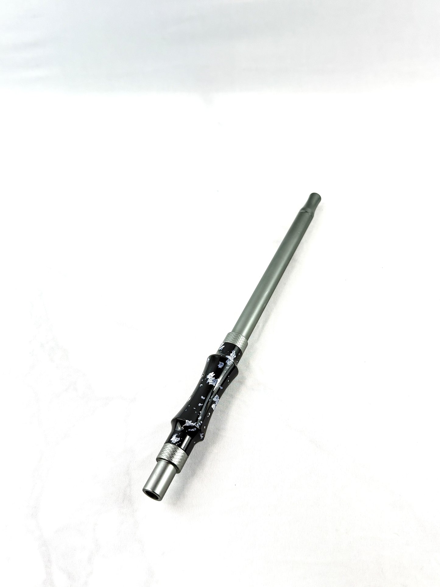 22" Mona Teardrop Grooved Glass Camo Design Body Single Hose Hookah