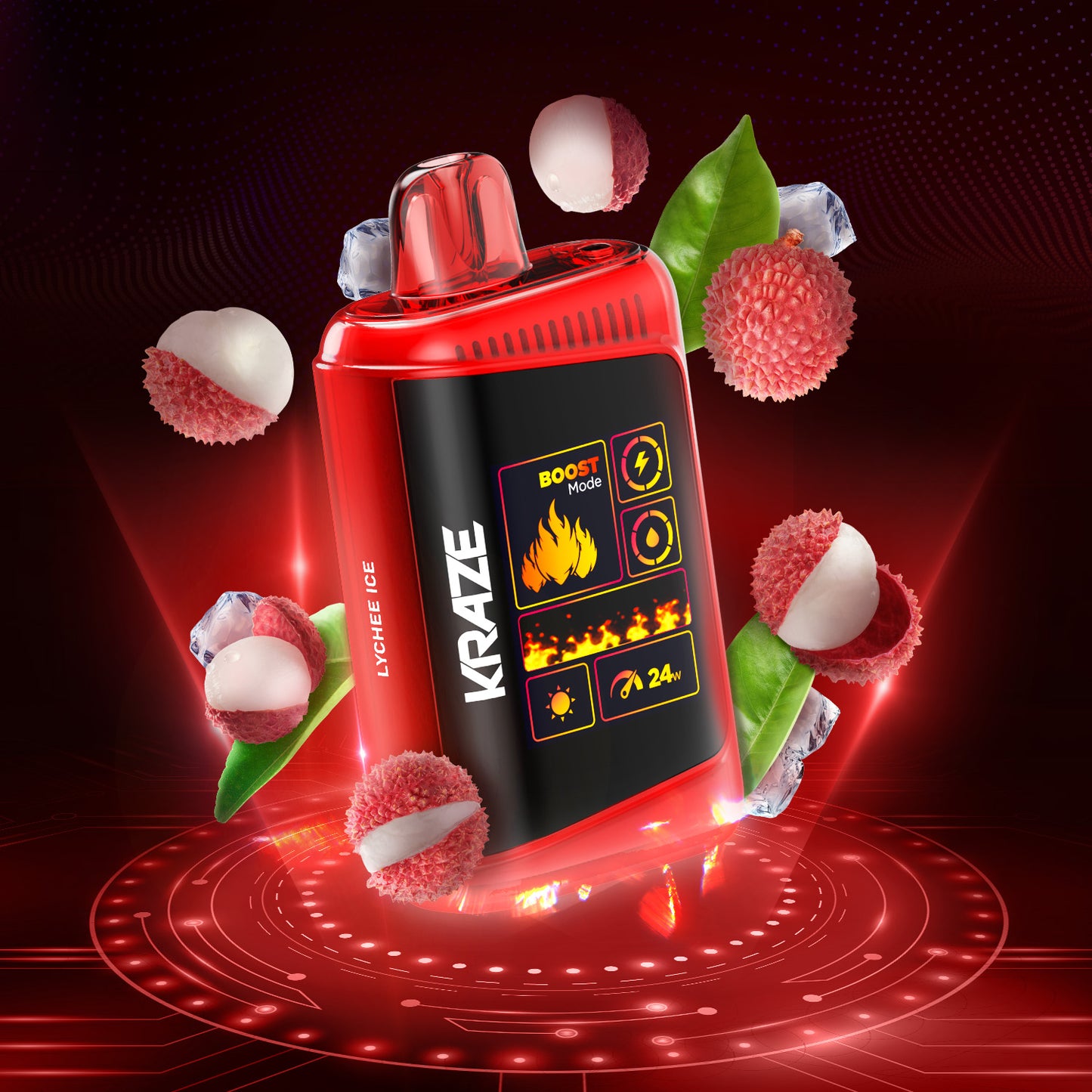 Kraze HD Mega – Lychee Ice