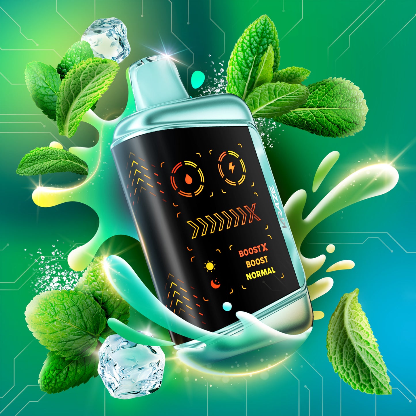 Kraze Mega X - Mighty Mint CG Ice