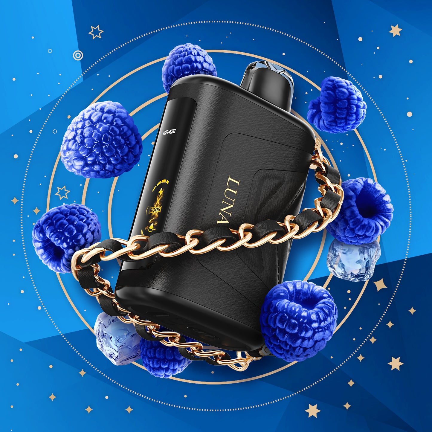 Kraze Luna – Sapphire Blue Razz Ice