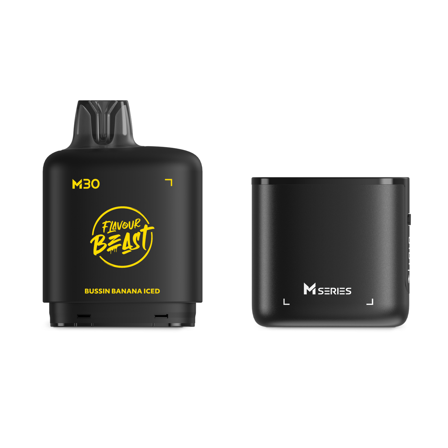 Level X Flavour Beast M Series Starter Kit - Bussin Banana Iced
