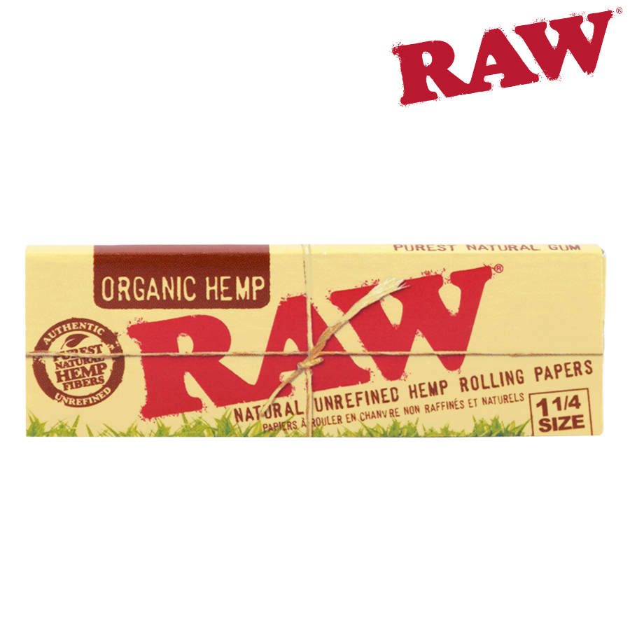 2 packs Raw Organic Hemp
