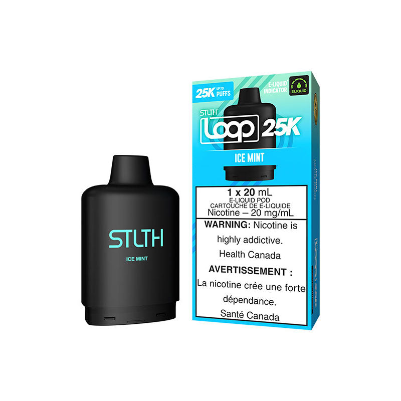 STLTH LOOP 25K POD- ICE MINT