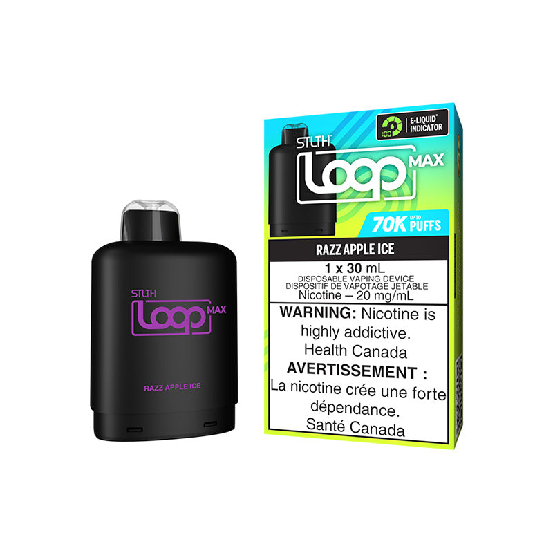 STLTH LOOP MAX POD- RAZZ APPLE ICE