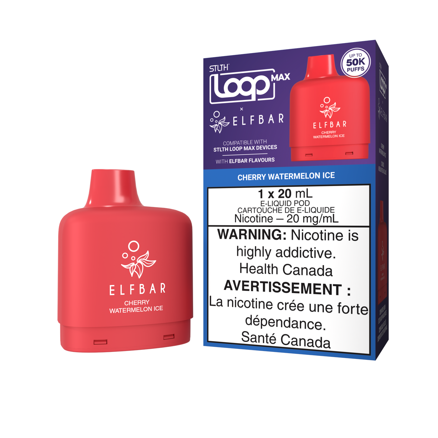 STLTH LOOP MAX X ELFBAR - CHERRY WATERMELON ICE