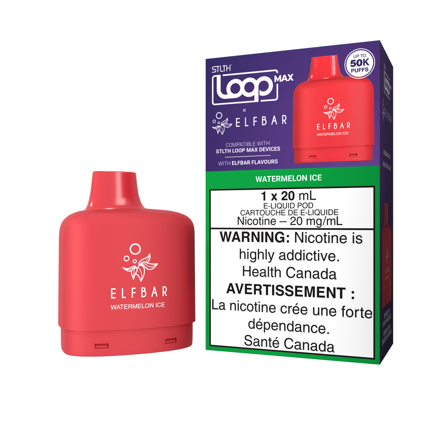 STLTH LOOP MAX X ELFBAR- WATERMELON ICE