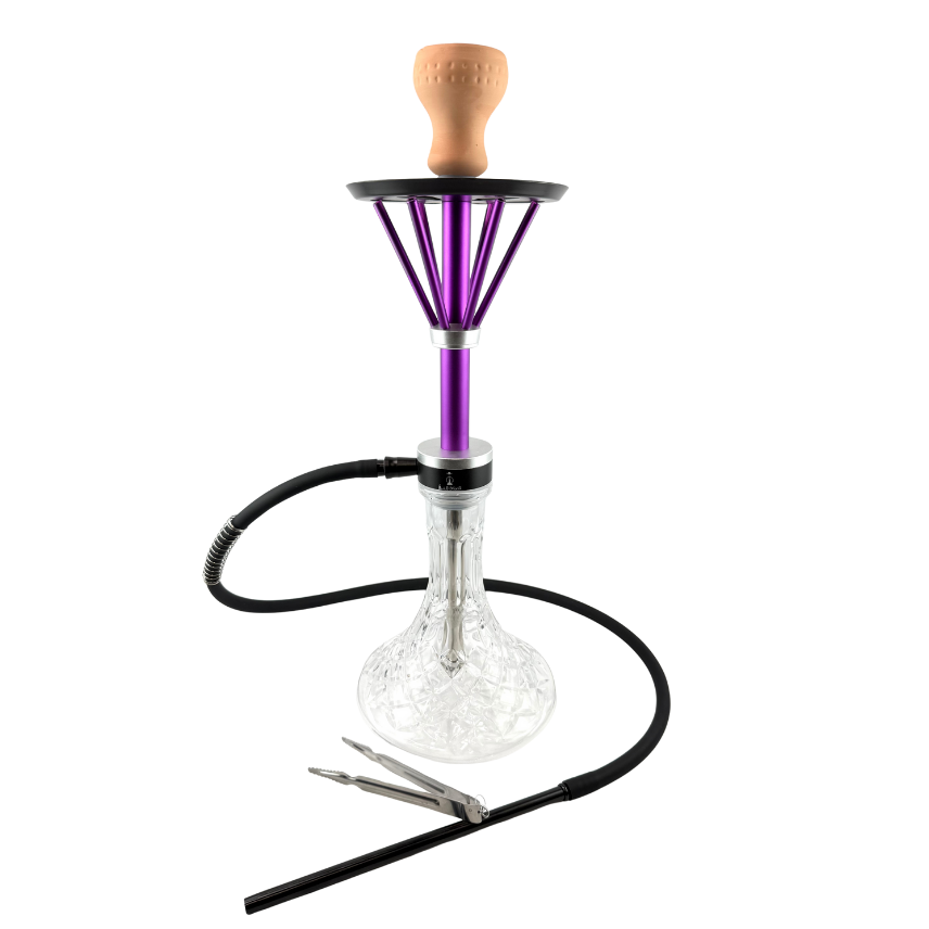 23" Mona Single Hose Tapered Wide Base Hookah