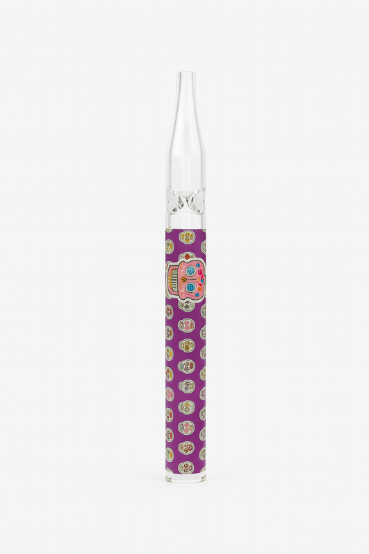 Dab Straw Nectar Collector – Leaf Design
