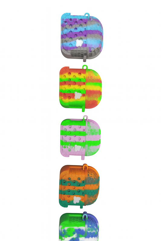 Portable 3-in-1 Silicone Smoking Pipe And Honey Straw Nectar Collector