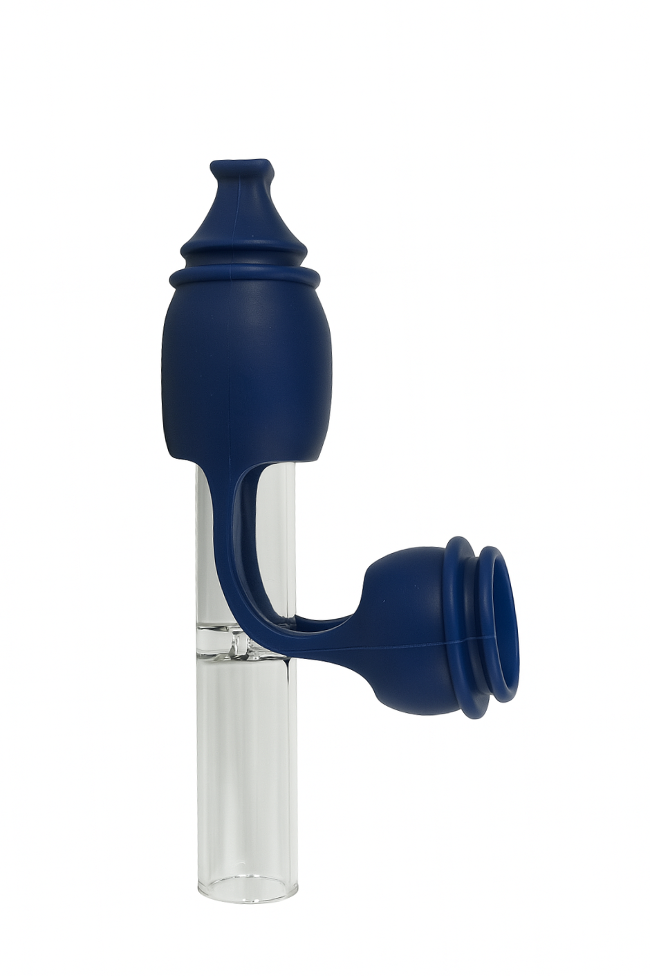 4.5'' Silicone and Glass Portable Multi-Hitter Pipe.