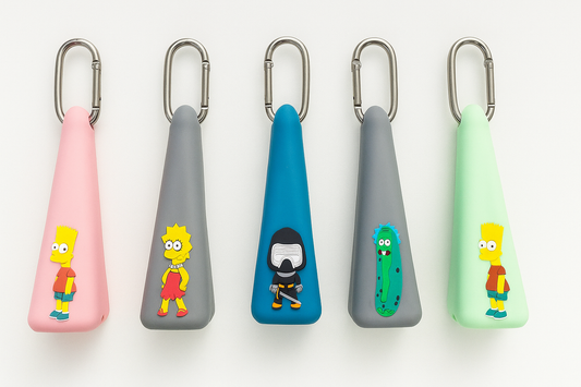 4.5'' Esigo Glass Pipe Silicone Cover Portable Smoking Tobacco Pipe