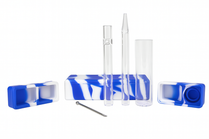 Double Silicone Container W/ Three Tubes & Scoop Kit