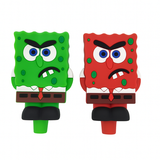 4'' Spongebob Silicone Hand Pipe