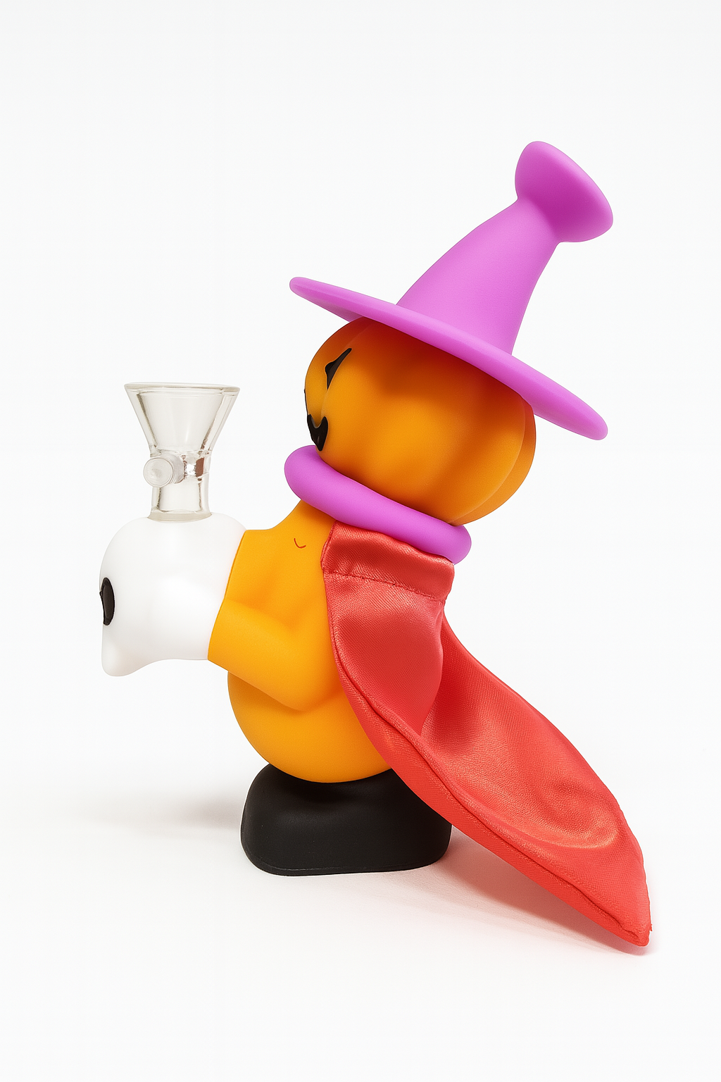6" Halloween Wizard Silicone smoke water pipe