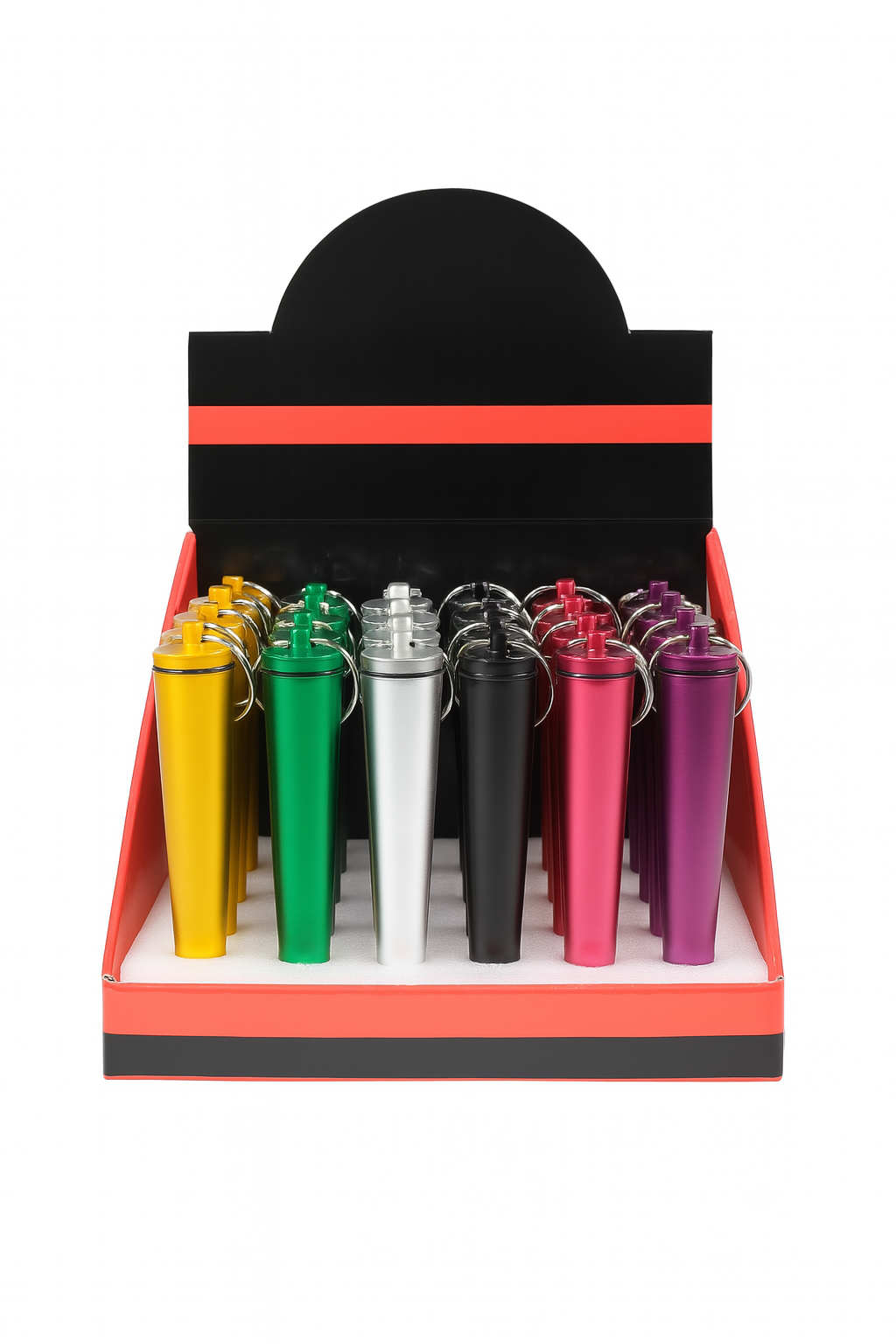 4.7'' Aluminum  Holder Container Waterproof Storage Case-2pcs