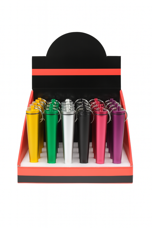 4.7'' Aluminum  Holder Container Waterproof Storage Case-2pcs