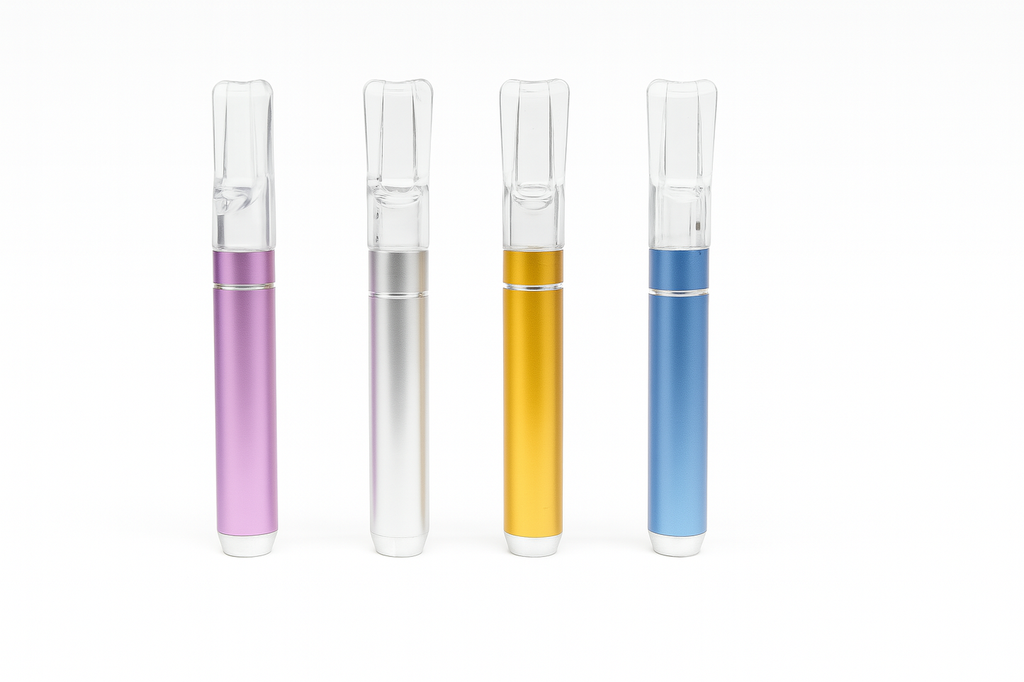 5pcs of Solid Color Chillum One Hitter With Tip