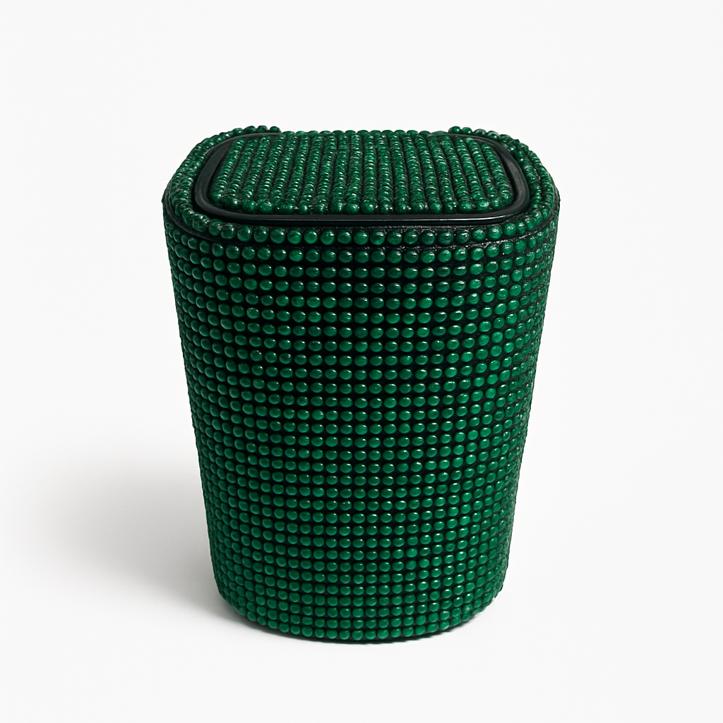 Crystal Diamond Car Ashtray with Lid