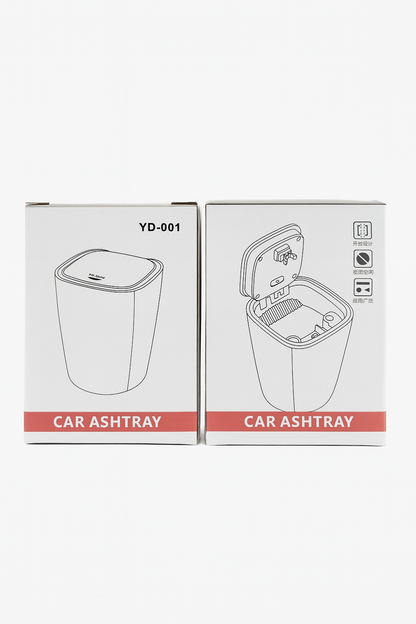 Crystal Diamond Car Ashtray with Lid