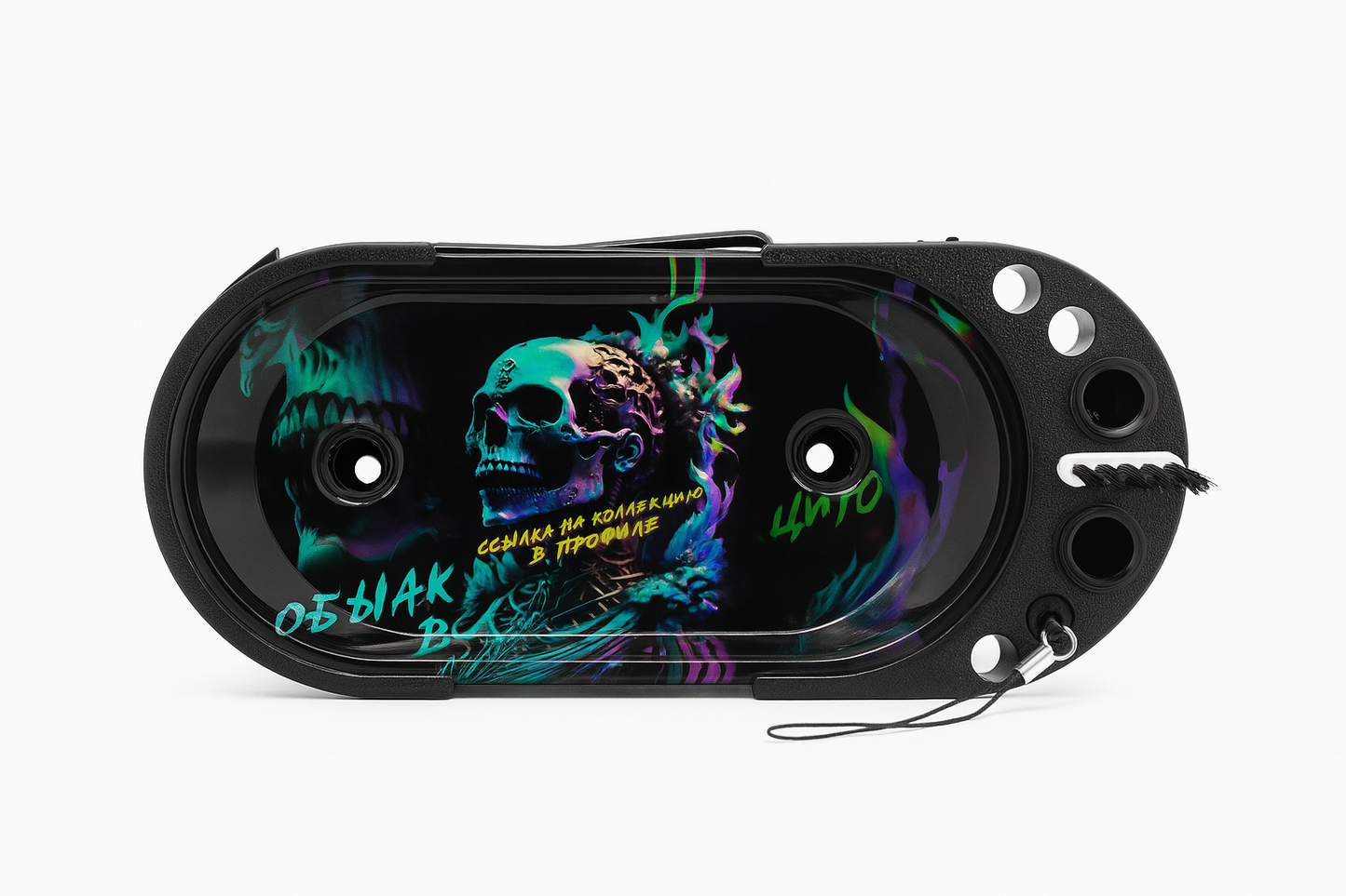 Metal Rolling Tray with Cone Loader for 1 1/4 and King Size Rolling Paper