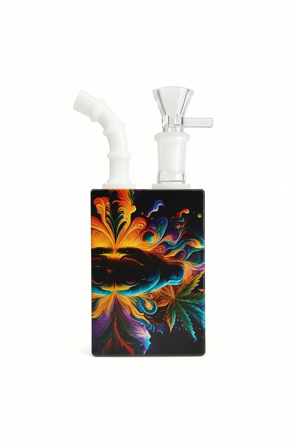 Smoke Set w/ 7"Juicy Rig , Grinder, Jar, Ashtray