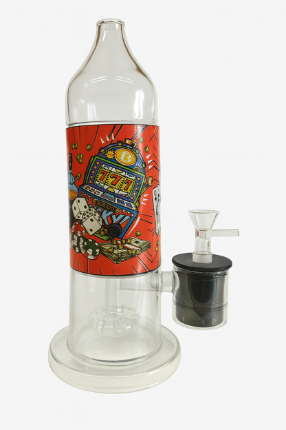 10" Smoke Thrower with built-in Lights w/ Print Design