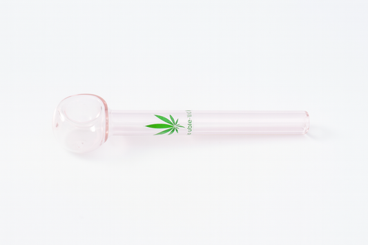 4''Handmade Glass Oil Burner Set with Colorful Leaf