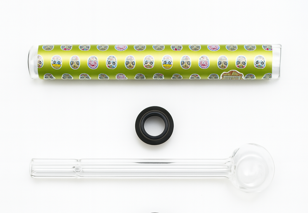 Smoking Pipe Spoon Tobacco Dry Herb Pipe Hand Held Cigarette Smoking Oil Burner Pipe