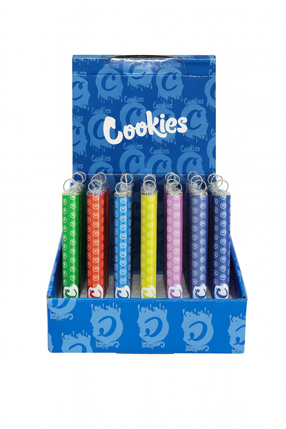 4.5'' Glass Chillum pipe with brush-Cookies Design