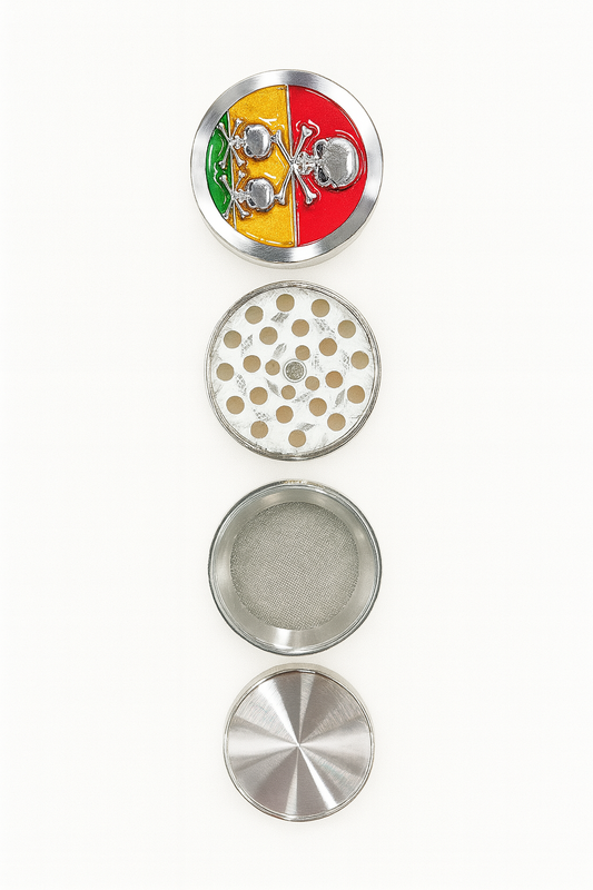 55mm Designer Grinder with Skull Face design