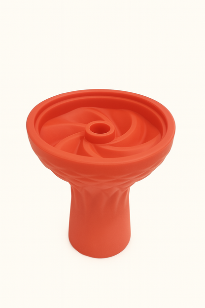 Hookah Spiral Silicon Bow -Assorted