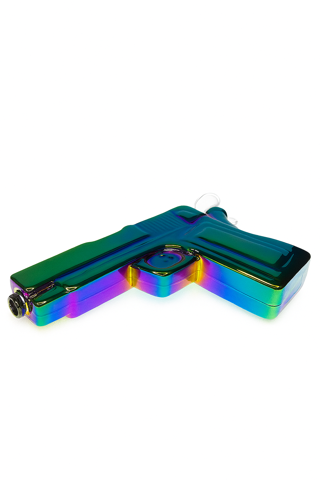 9" Electropated Glass Water Bong